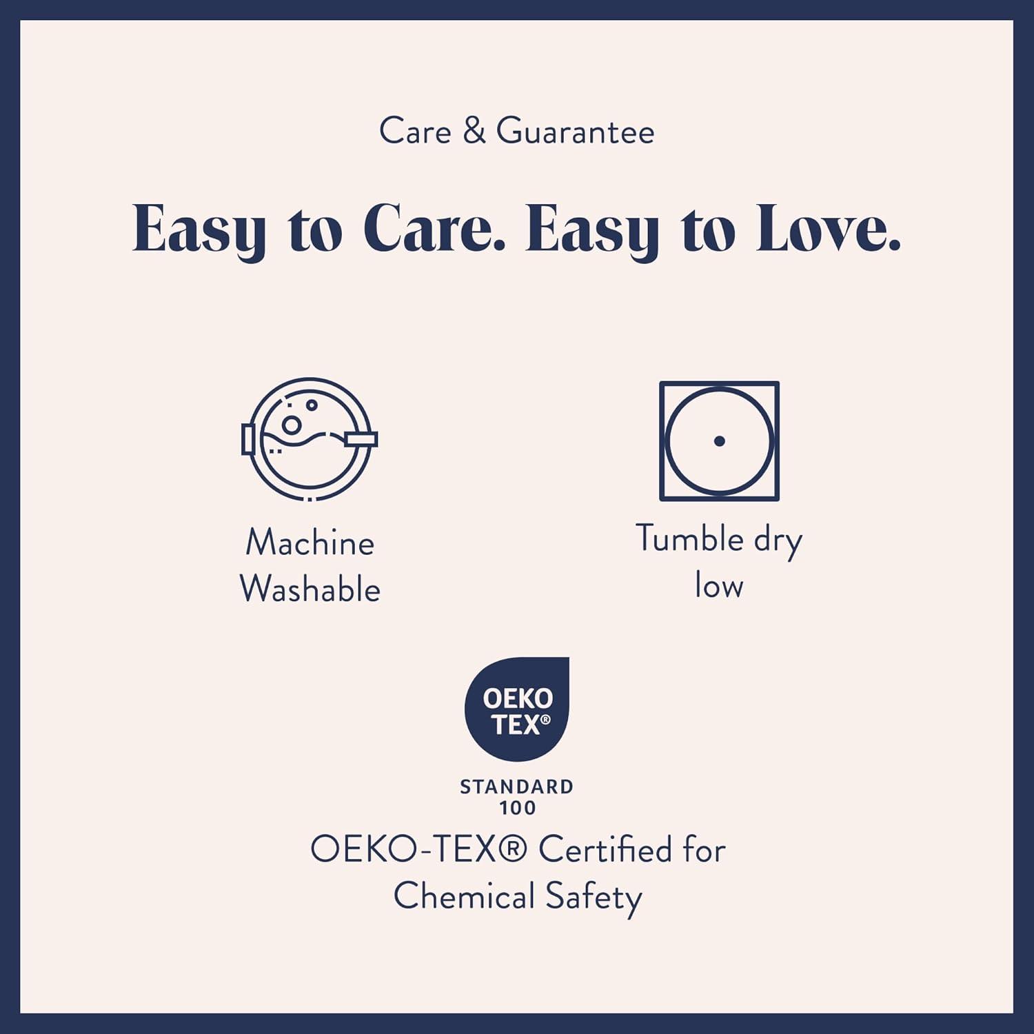 imageBrooklinen All Season Luxury Down Alternative Comforter KingCalifornia King Comforter Size Cozy Soft Bedding w 100 Cotton Sateen Shell Vegan ampamp Baffle Box Construction Ideal for All Sleepers