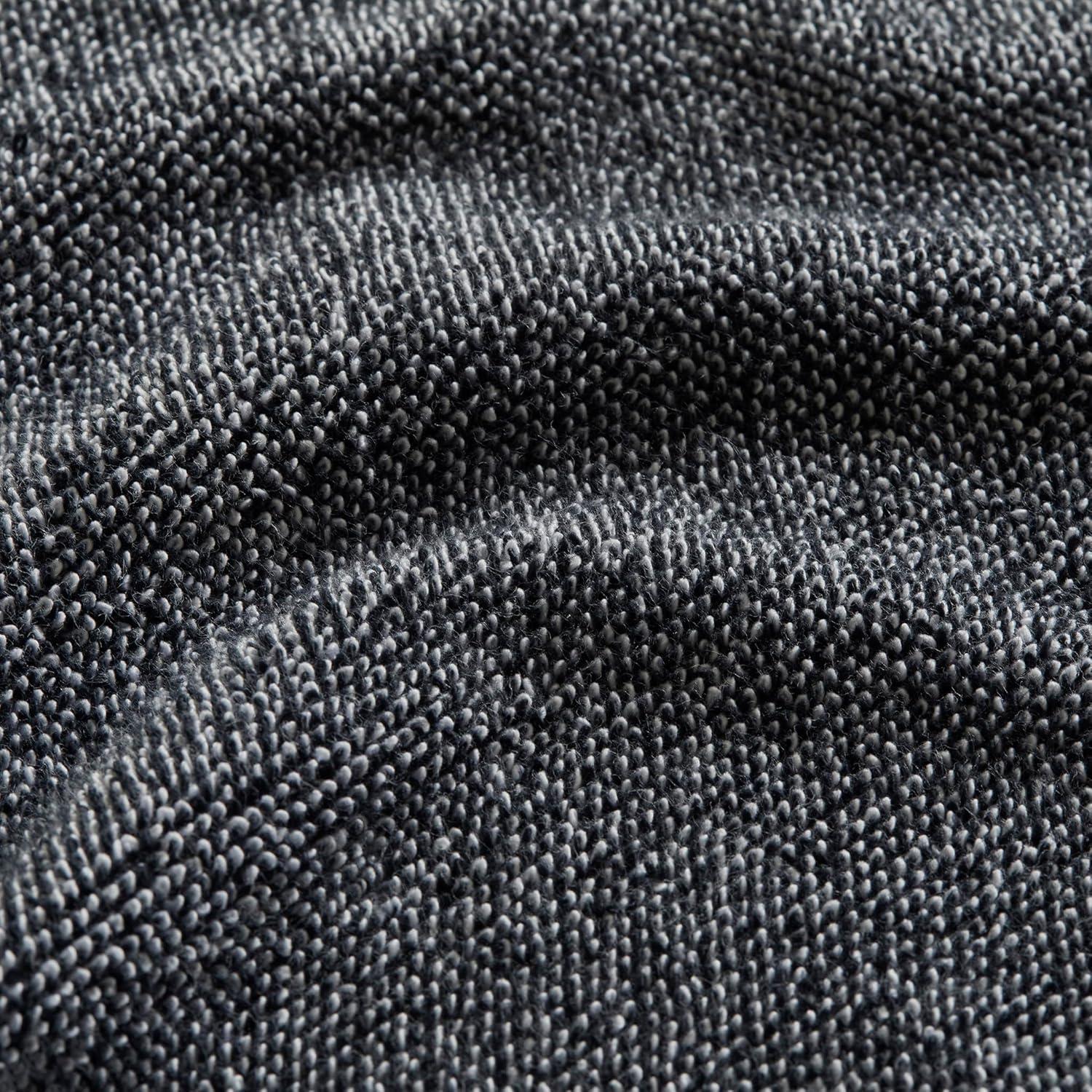 imageBrooklinen Classic Turkish Cotton Washcloths Ocean Blue Set of 2 100 Cotton Towels Soft Highly Absorbent QuickDrying Durable Ideal for Daily Face Body Cleansing and MoreMarled Black