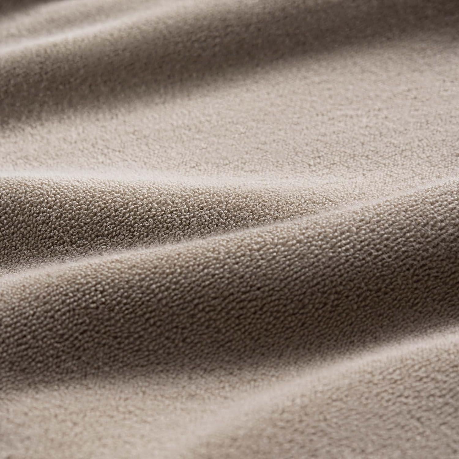 imageBrooklinen SuperPlush Bath Towel and Hand Towel Set 2 Bath Towels 2 Hand Towels Cotton Highly Absorbent WhiteDriftwood