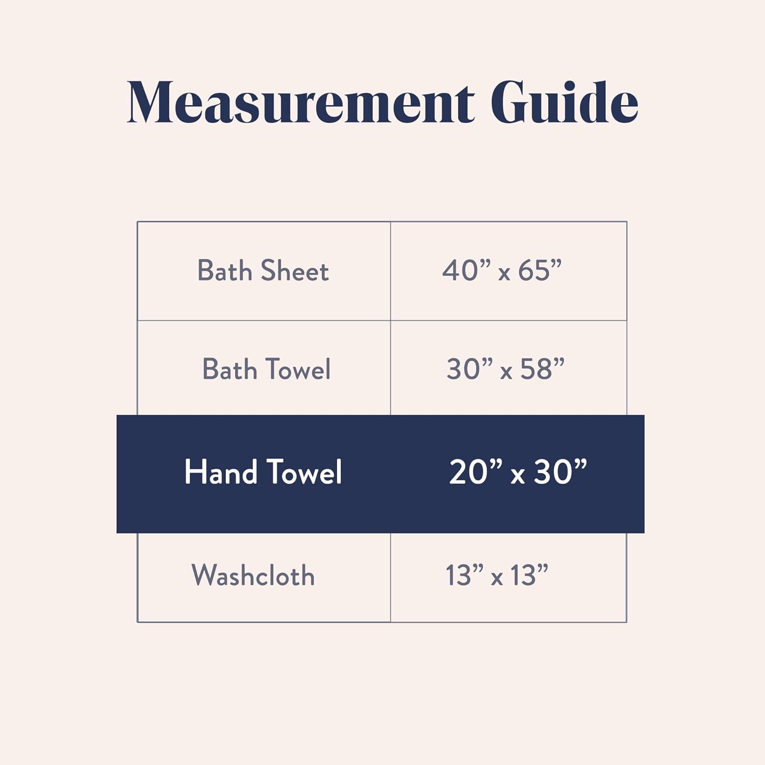 imageBrooklinen SuperPlush Turkish Cotton Hand Towels Set of 2 Cotton 820 GSM Highly Absorbent Machine Washable Perfect for Home ampamp Bathroom 20quot x 30quot Solid WhiteHand Towel